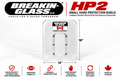 Breakin-Glass HP2 12 × 18-inch clear hard patient protection shield for confined vehicle extrication work areas.